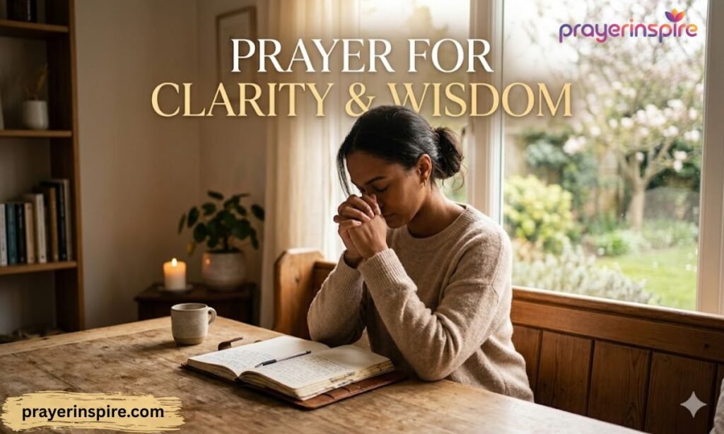Prayer for Clarity and Wisdom