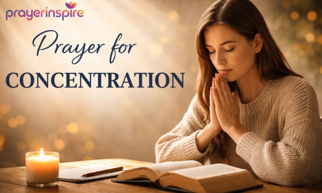  Prayer for Concentration
