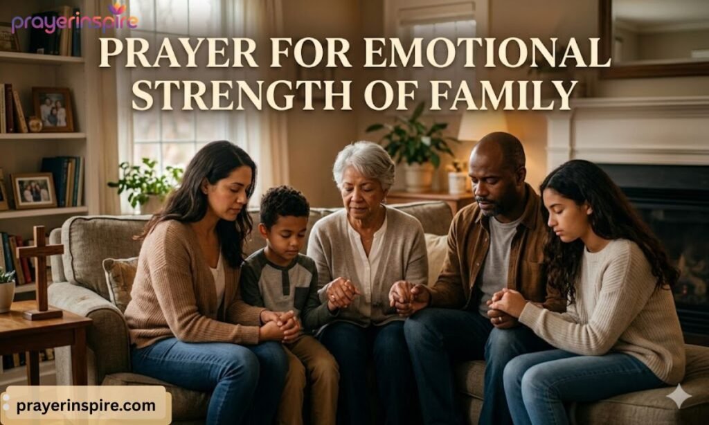 Prayer for Emotional Strength of Family