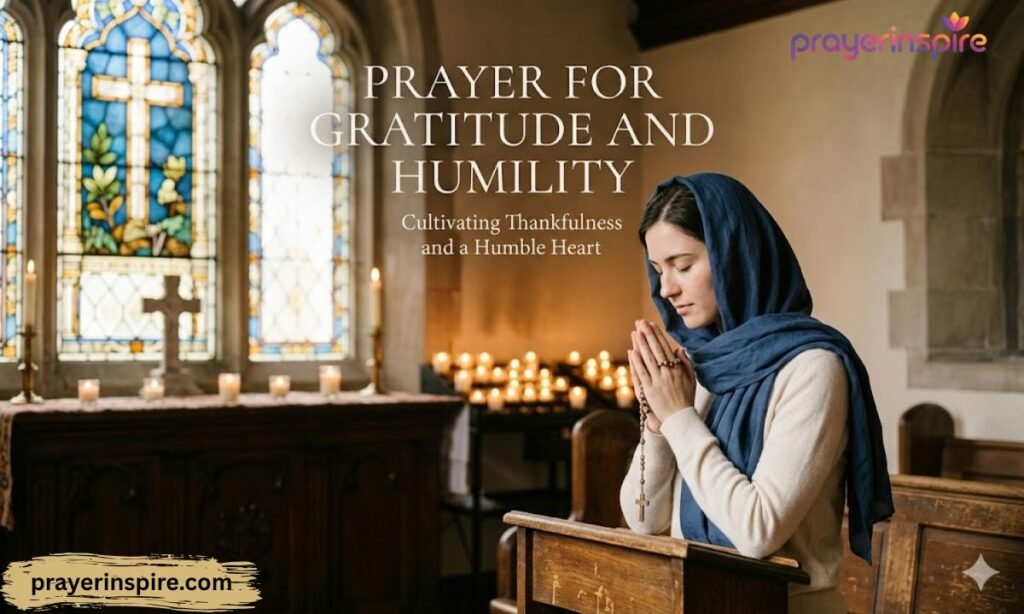 Prayer for Gratitude and Humility
