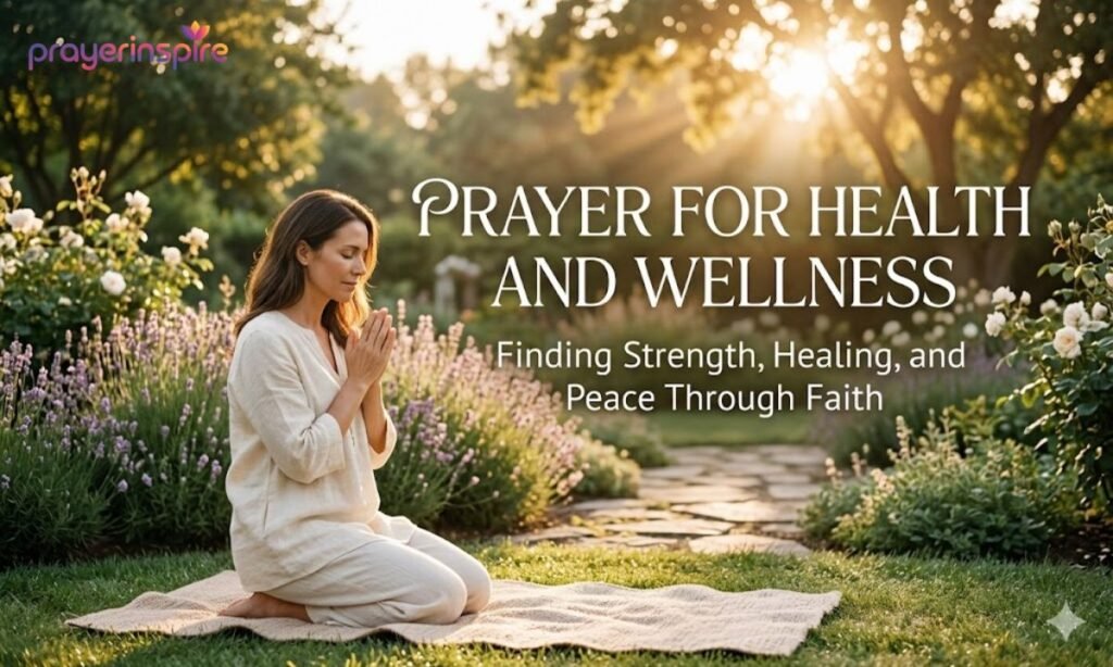 Prayer for Health and Wellness