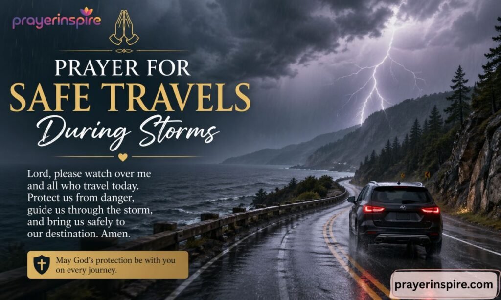 Prayer for Safe Travels During Storms
