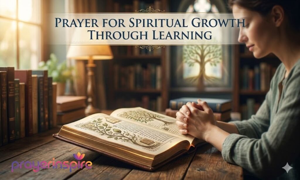 Prayer for Spiritual Growth Through Learning