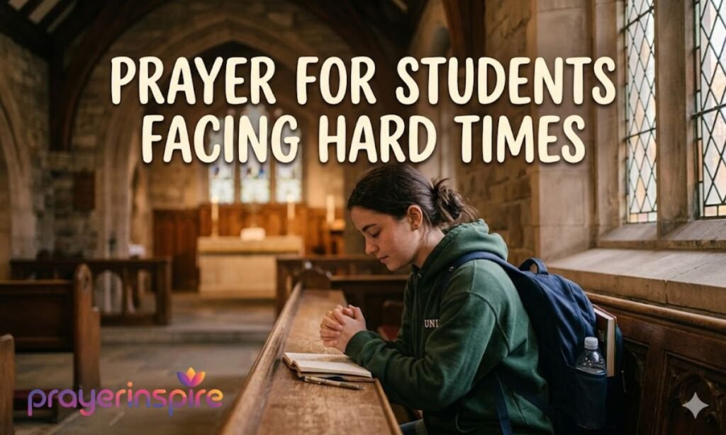  Prayer for Students Facing Hard Times