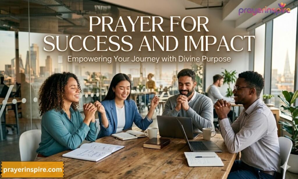Prayer for Success and Impact