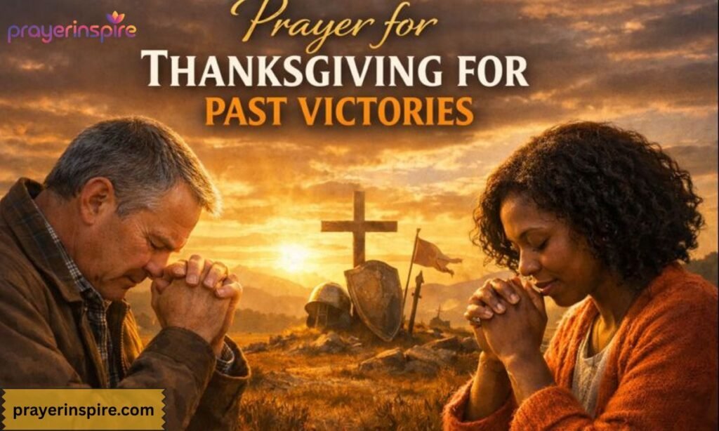 Prayer for Thanksgiving for Past Victories