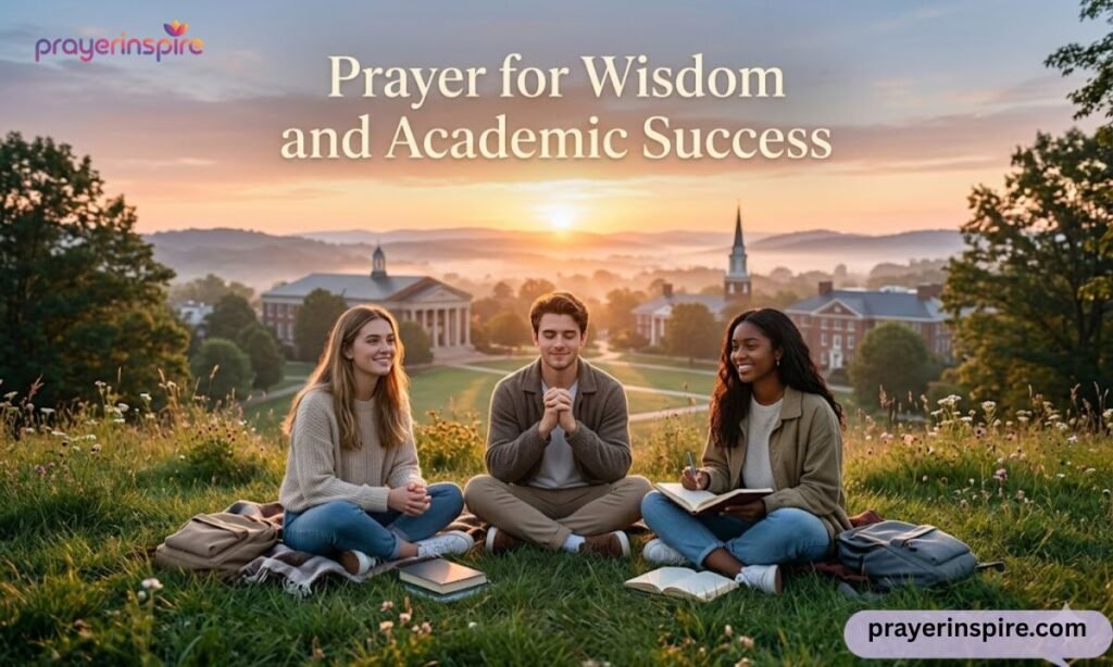 Prayer for Wisdom and Academic Success