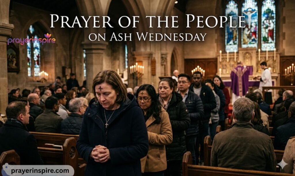 Prayer of the People on Ash Wednesday