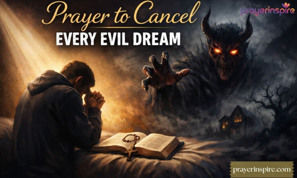 Prayer to Cancel Every Evil Dream