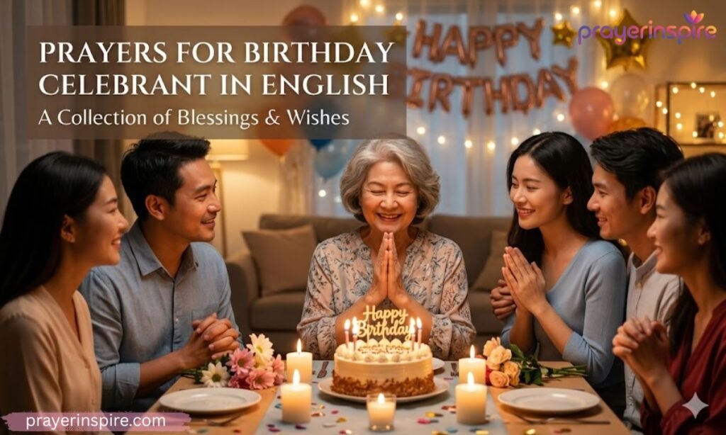 Prayers for Birthday Celebrant in English