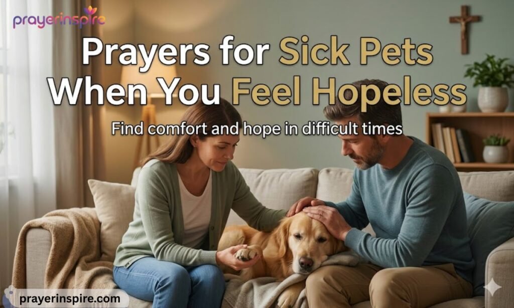 Prayers for Sick Pets When You Feel Hopeless