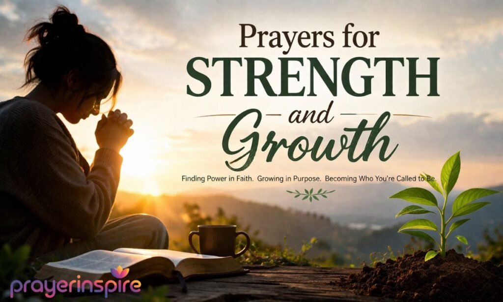 Prayers for Strength and Growth