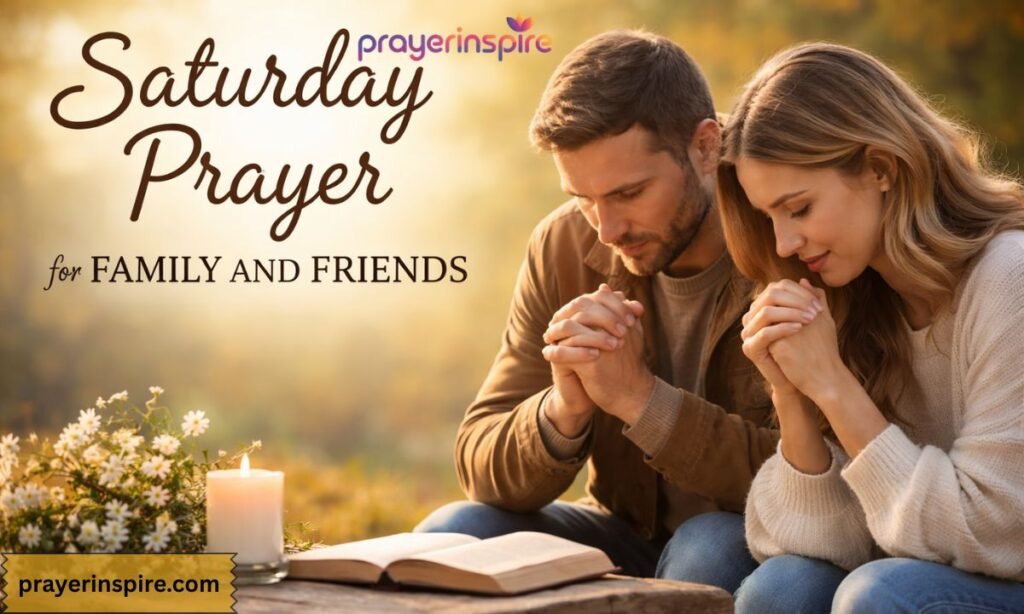 Saturday Prayer for Family and Friends