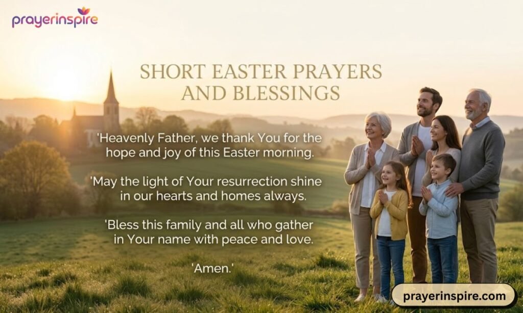 Short Easter Prayers and Blessings