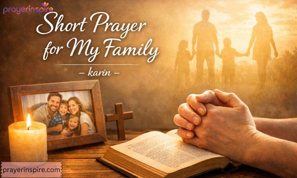 Short Prayer for My Family