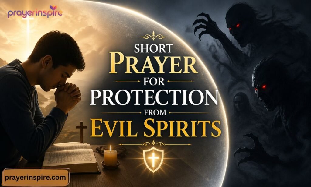 Short Prayer for Protection from Evil Spirits