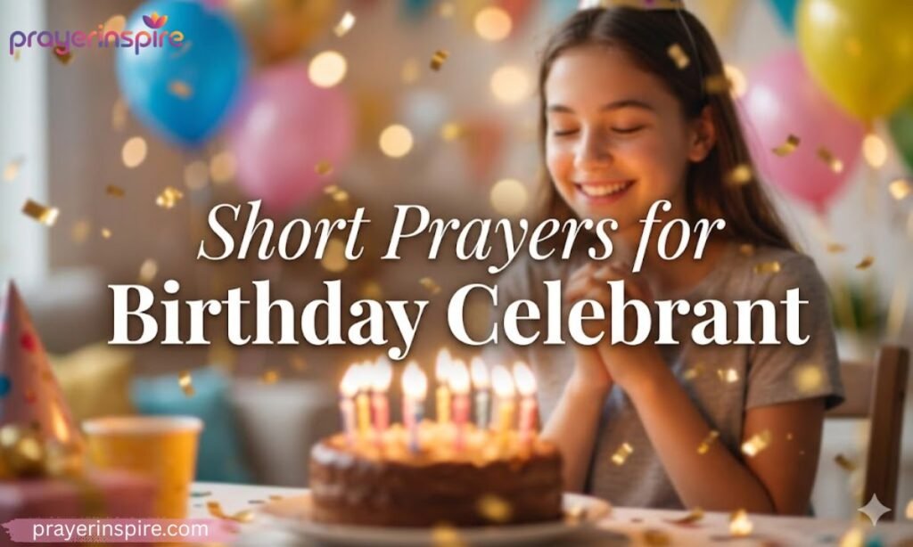 Short Prayers for Birthday Celebrant