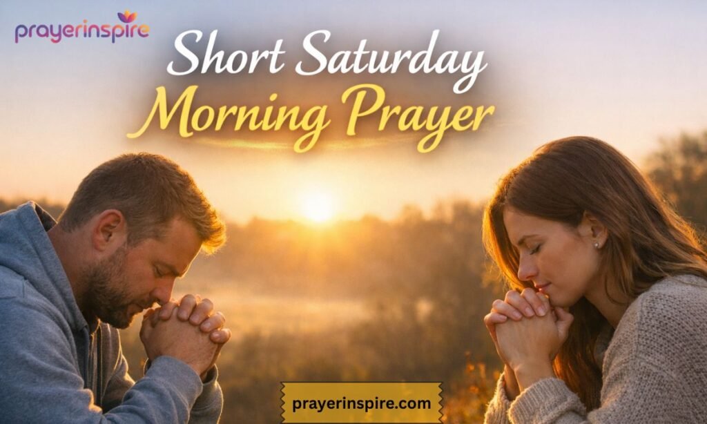 Short Saturday Morning Prayer