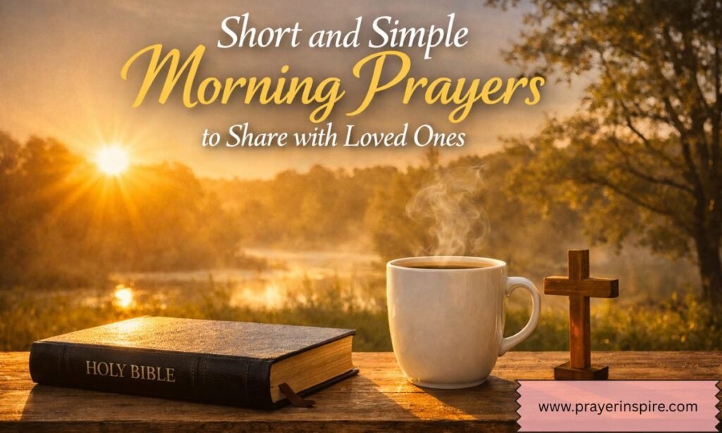 Short and Simple Morning Prayers to Share with Loved Ones