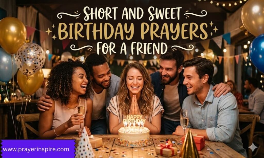 Short and Sweet Birthday Prayers for a Friend