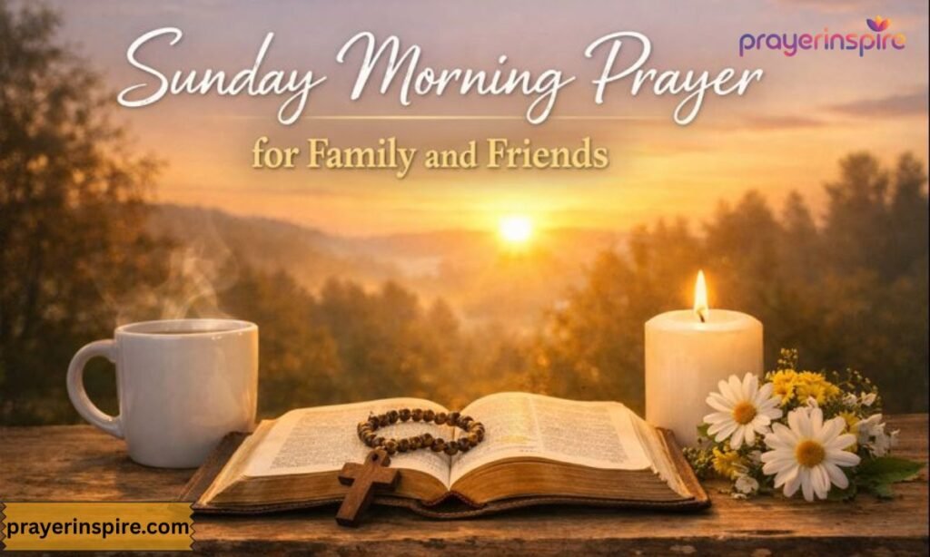Sunday Morning Prayer for Family and Friends