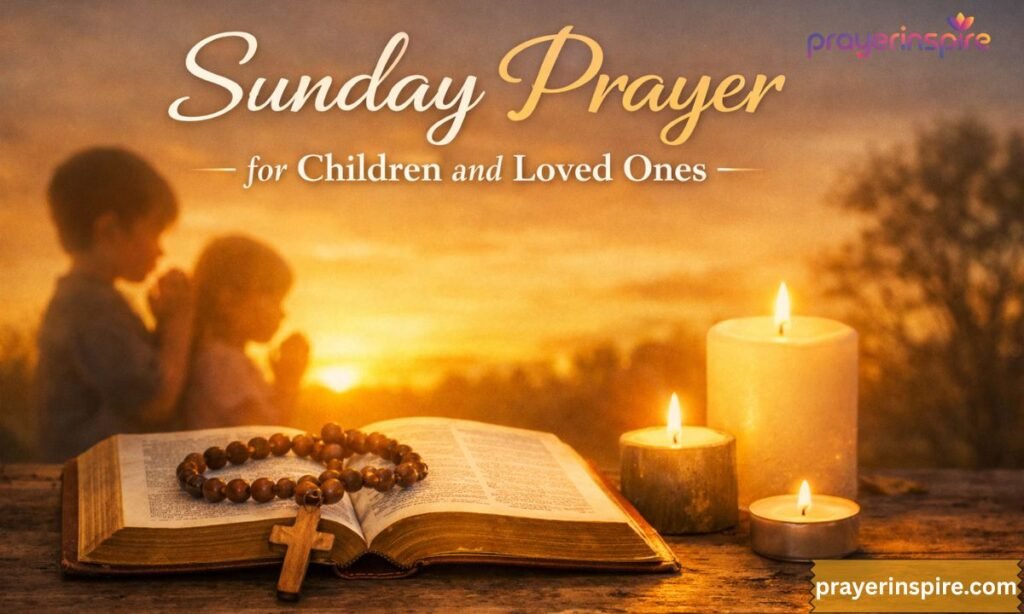 Sunday Prayer for Children and Loved Ones