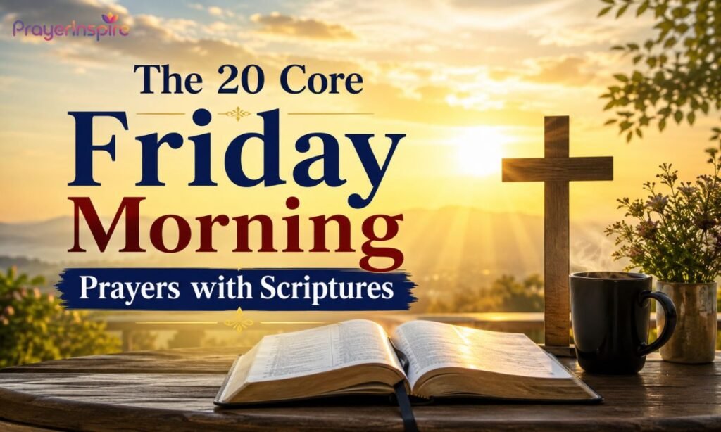 The 20 Core Friday Morning Prayers with Scriptures