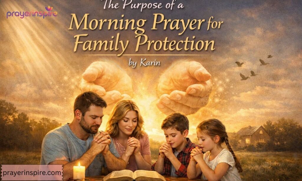 The Purpose of a Morning Prayer for Family Protection