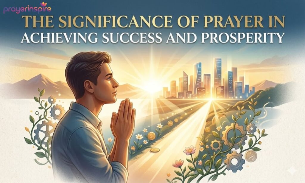The Significance of Prayer in Achieving Success and Prosperity