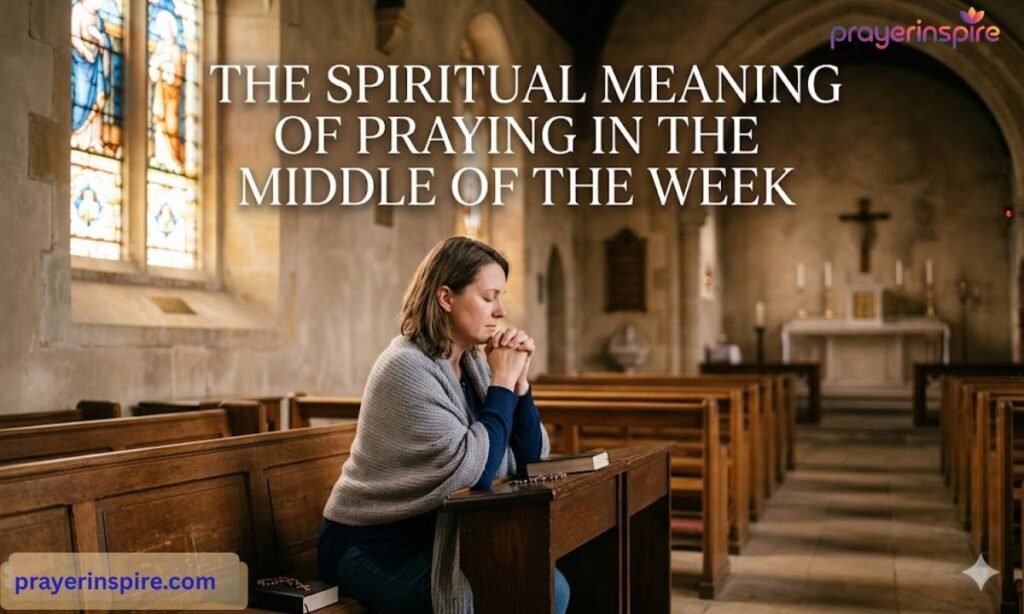 The Spiritual Meaning of Praying in the Middle of the Week