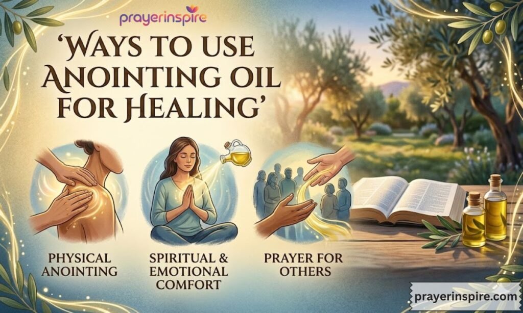 Ways to Use Anointing Oil for Healing