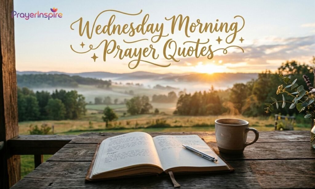 Wednesday Morning Prayer Quotes