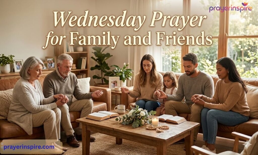 Wednesday Prayer for Family and Friends