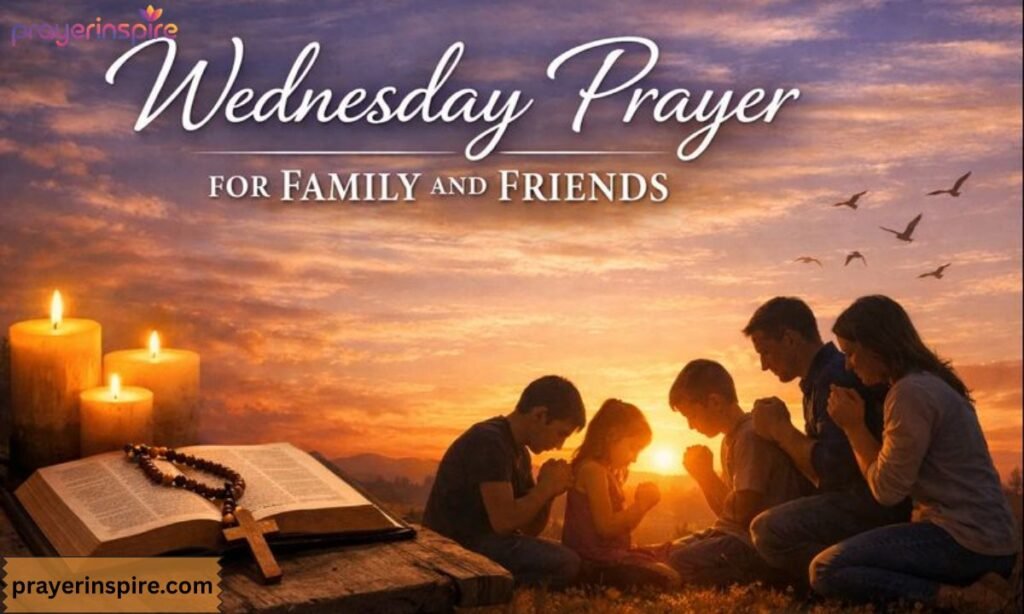 Wednesday Prayer for Family and Friends