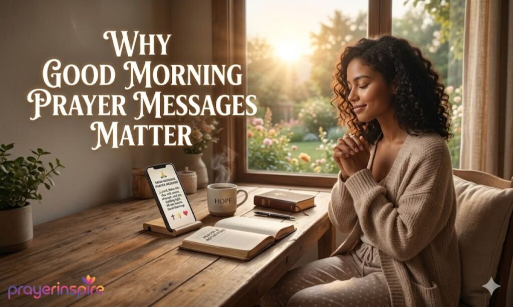 Why Good Morning Prayer Messages Matter