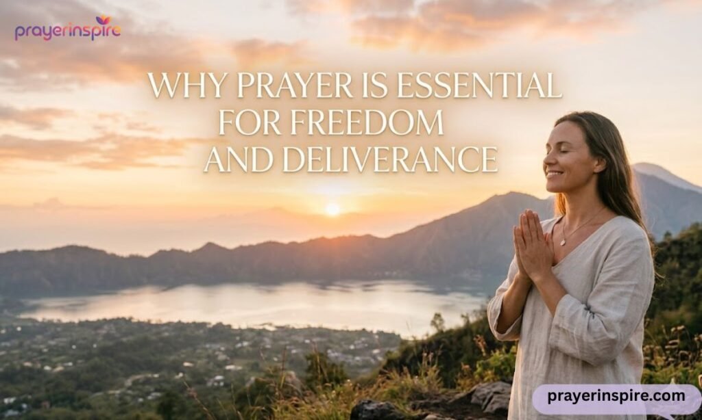 Why Prayer Is Essential for Freedom and Deliverance