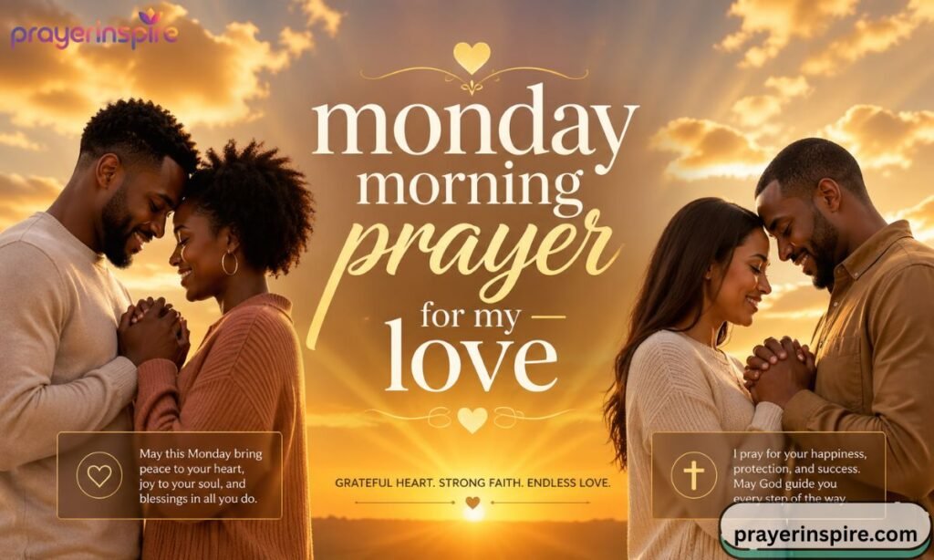 monday morning prayer for my love