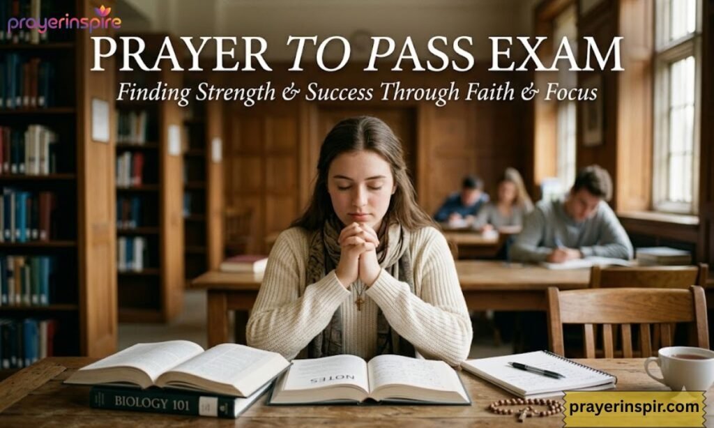 prayer to pass exam