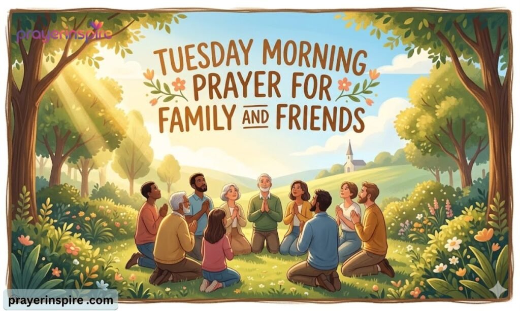 tuesday morning prayer for family and friends