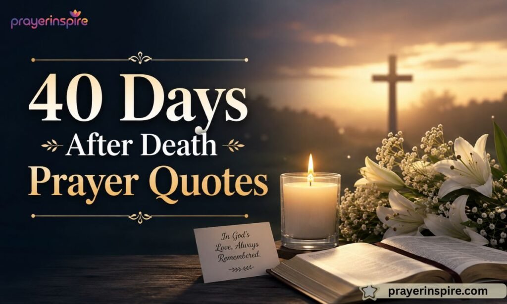 40 Days After Death Prayer Quotes