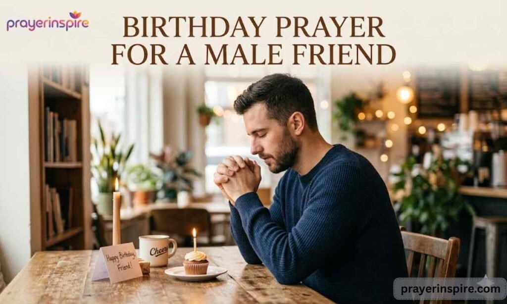 Birthday Prayer for a Male Friend