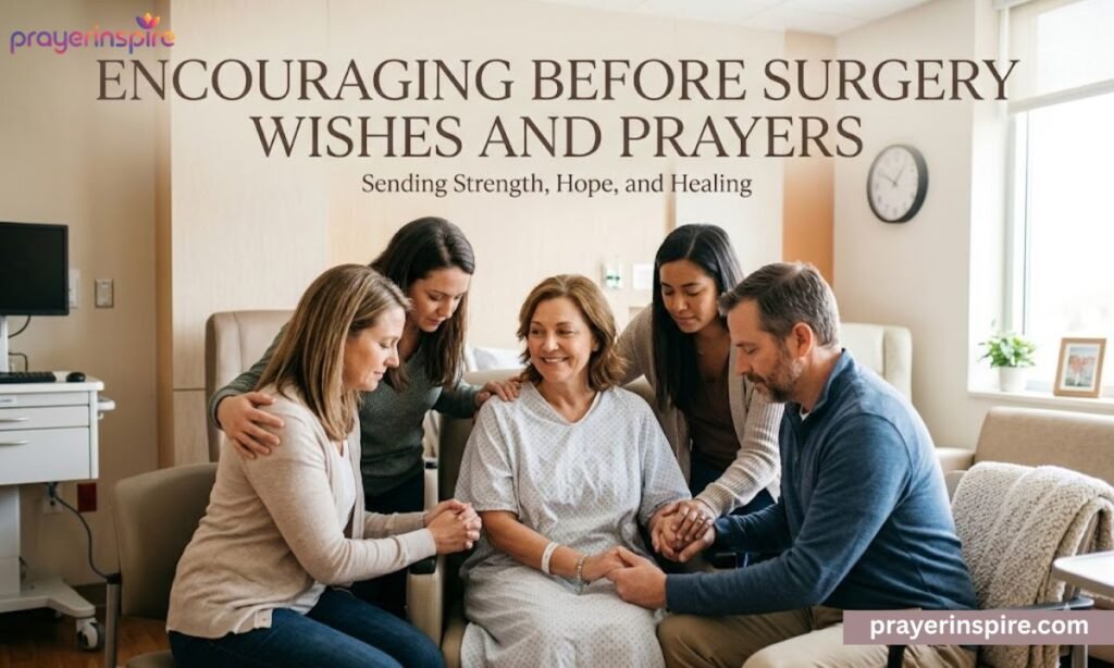 Encouraging Before Surgery Wishes and Prayers