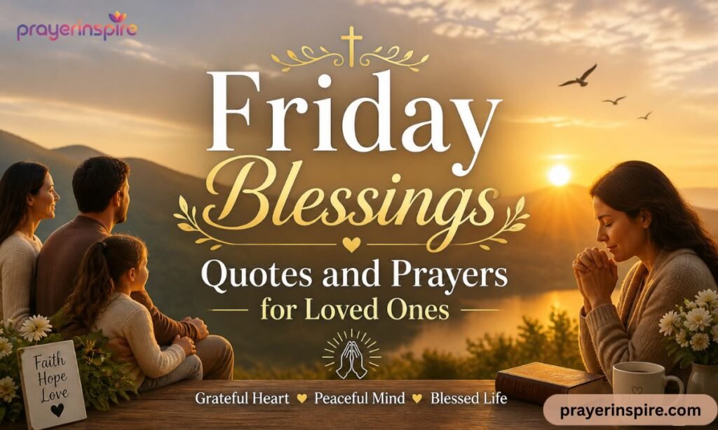 Friday Blessings Quotes and Prayers for Loved Ones