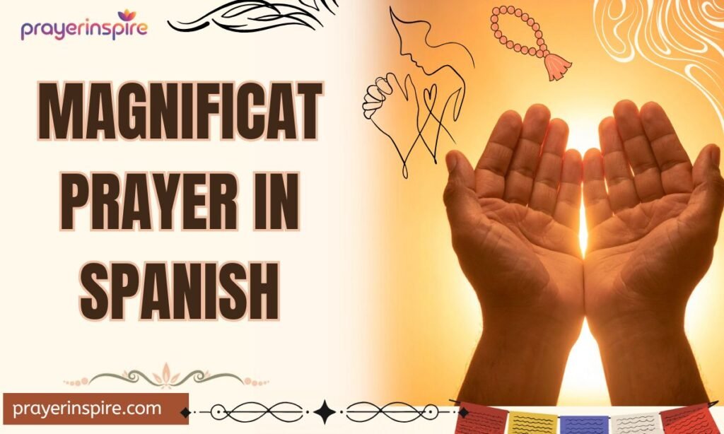 MAGNIFICAT PRAYER IN SPANISH