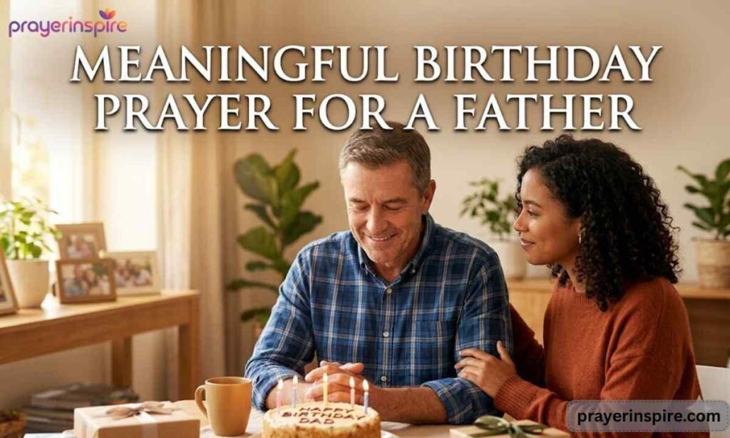 Meaningful Birthday Prayer for a Father