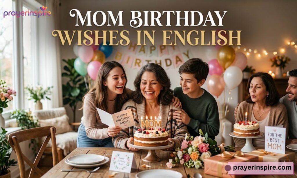 Mom Birthday Wishes in English
