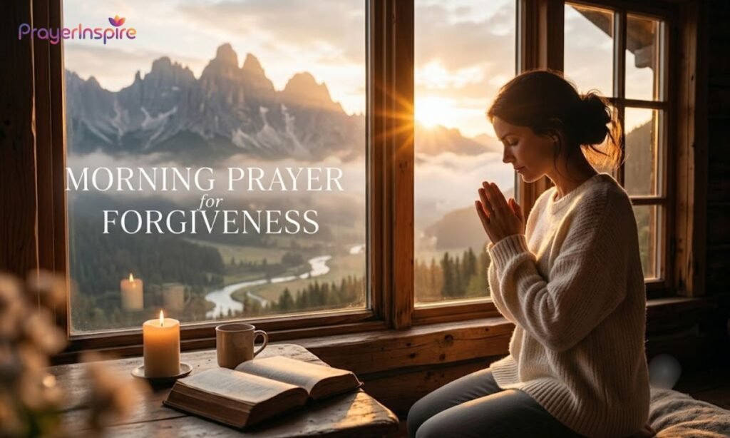 Morning Prayer for Forgiveness