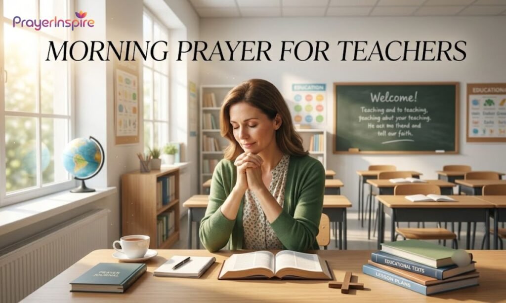 Morning Prayer for Teachers