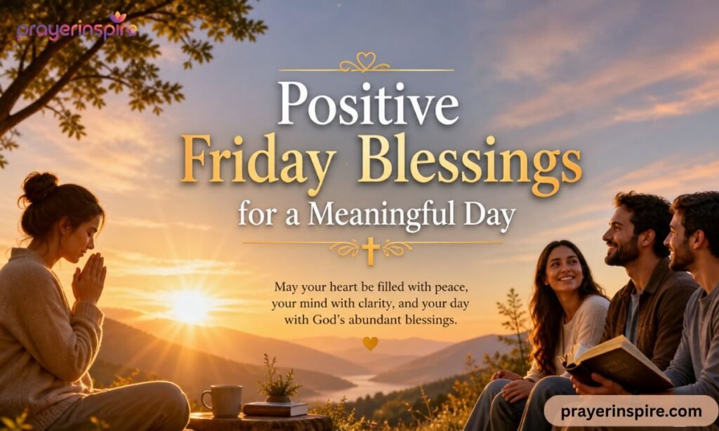 Positive Friday Blessings for a Meaningful Day