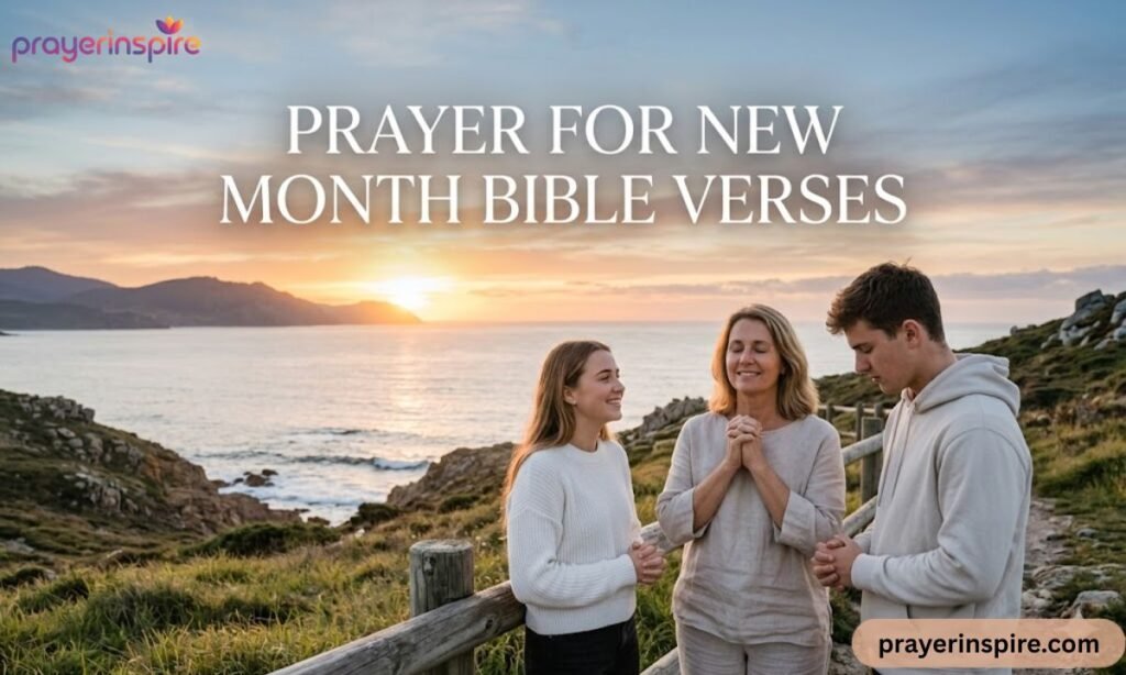 Prayer for New Month Bible Verses